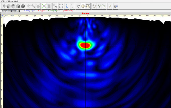 A1040 MIRA 3D 混凝土三维超声波成像仪切片